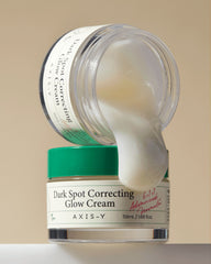 AXIS-Y Dark Spot Correcting Glow Cream – Brightening Niacinamide Hyperpigmentation Care Facial Moisturizer 50mL