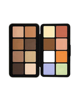 Carla Secret 16 Colors Camouflage HD Palette - Cream Color Corrector & Concealer Kit