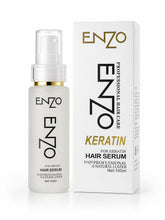 ENZO Professional Keratin Hair Serum – Anti Frizz Heat Protectant Natural Luster Smooth Hair Oil 100mL