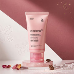 Medicube PDRN Pink Caffeine Night Wrapping Mask – Firming Contours and Glowing Overnight Face Mask 75mL
