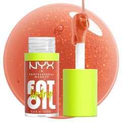 NYX Professional Makeup Fat Oil Lip Drip – High-Shine Hydrating Non-Sticky Tinted Gloss 4.8mL