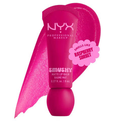 NYX Professional Makeup Smushy Matte Lip Balm – Scented Hydrating Tinted Lip Balm Liquid Crayon 8mL