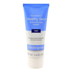 Neutrogena Healthy Skin Anti-Wrinkle Cream Night – Retinol Facial Treatment with Multi-Vitamins for Fine Lines Age Spots 40g