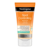 Neutrogena Spot Controlling Facial Scrub – Oil Free Stubborn Breakouts Purifying Face Exfoliator 150mL