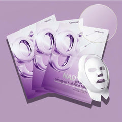 Numbuzin No 9 NAD Bio Lifting-sil Full Face Mask Set – V Line Sculpting and Anti Aging Firming Sheet Mask 192mL