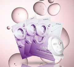 Numbuzin No 9 NAD Bio Lifting-sil Full Face Mask Set – V Line Sculpting and Anti Aging Firming Sheet Mask 192mL