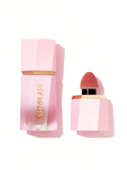 SHEGLAM Color Bloom Liquid Blush – Sponge-Tip Applicator Matte Dewy Finish Cream Cheek Makeup 5.2mL