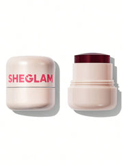 SHEGLAM Jelly-Licious Hydrating Lip & Blush Tint – Multi-Use Sheer Cream Jelly Blush & Lip Stain 5.2g