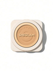 SHEGLAM Skin-Focus High Coverage Powder Foundation – Oil-Control Matte Blurring Pressed Compact Makeup 11g