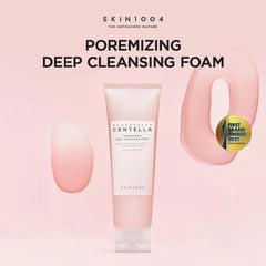 Skin1004 Madagascar Centella Poremizing Deep Cleansing Foam – Sebum Control and Pore Tightening Facial Wash 125mL