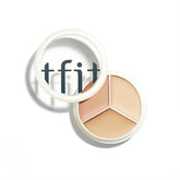 TFIT Cover Up Pro Concealer 01 Neutral – 3-in-1 Full Coverage Cream Color Corrector Palette 15g
