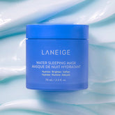 LANEIGE Water Sleeping Mask Masque De Nuit Hydratant – Hydrate Brighten Soften Overnight Facial Skin Care 70mL