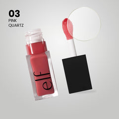 e.l.f. Glow Reviver Lip Oil - Nourishing Tinted Lip Gloss and Treatment 7.6mL