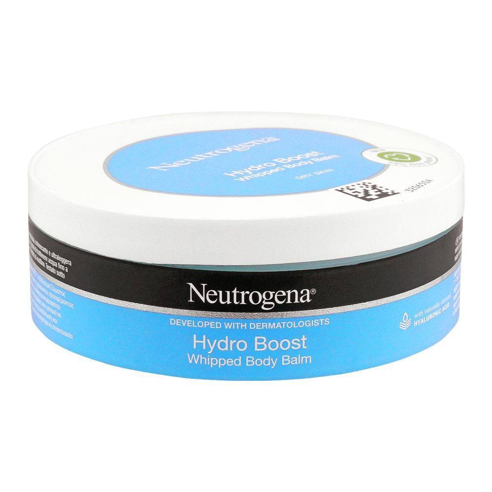 Neutrogena Hydro Boost Whipped Body Balm – Hydrating Hyaluronic Acid Cream for Dry Skin 189g