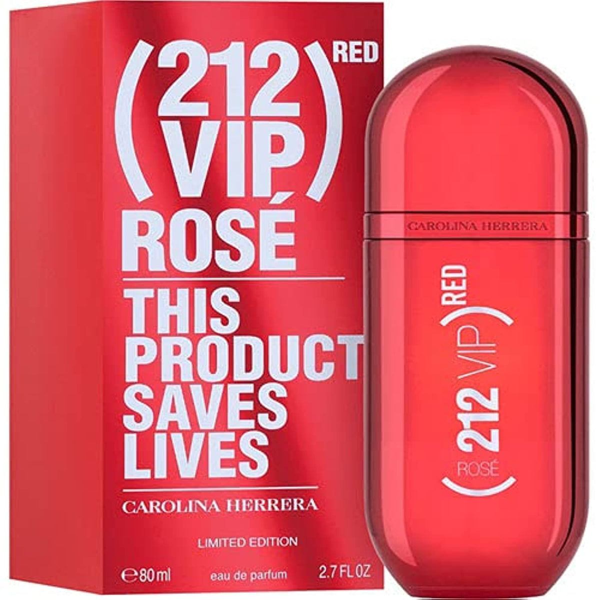 212 VIP Red Rose Limited Edition EDP 80mL