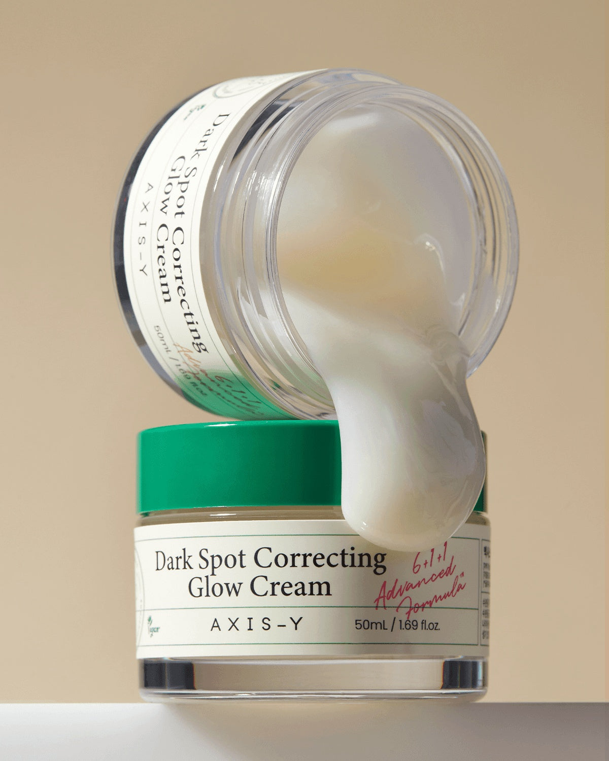 AXIS-Y Dark Spot Correcting Glow Cream – Brightening Niacinamide Hyperpigmentation Care Facial Moisturizer 50mL