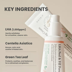 AXIS-Y LHA Peel & Fill Pore Balancing Cream – Exfoliating Sebum Control Hydrating Smooth Skin Face Moisturizer 50mL
