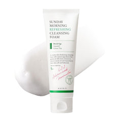 AXIS-Y Sunday Morning Refreshing Cleansing Foam – Gentle Hydrating Ph Balancing Facial Cleanser 120mL