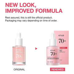 Anua Peach 70 Niacin Serum 70+ – Brightening Hydrating Dark Spot Care Facial Skin Treatment 30mL
