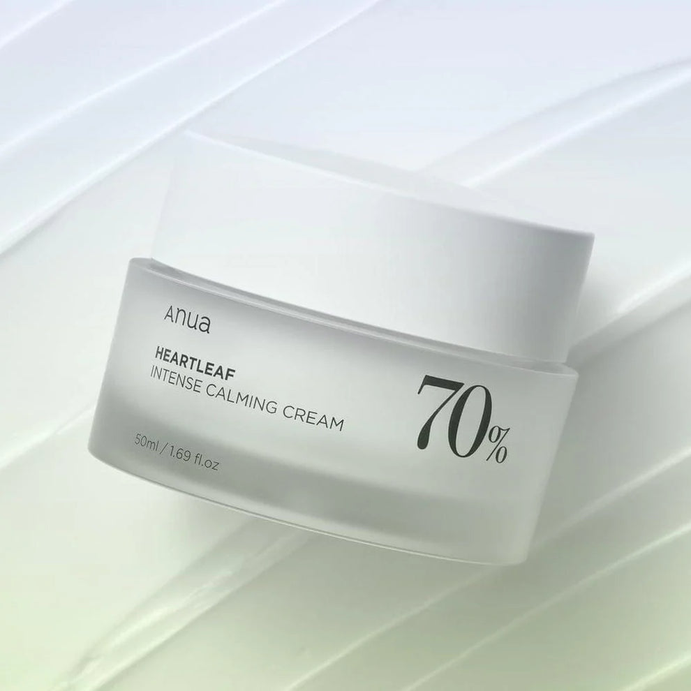 Anua Heartleaf 70 Intense Calming Cream – Deep Hydration and Redness Relief Daily Face Moisturizer 50mL
