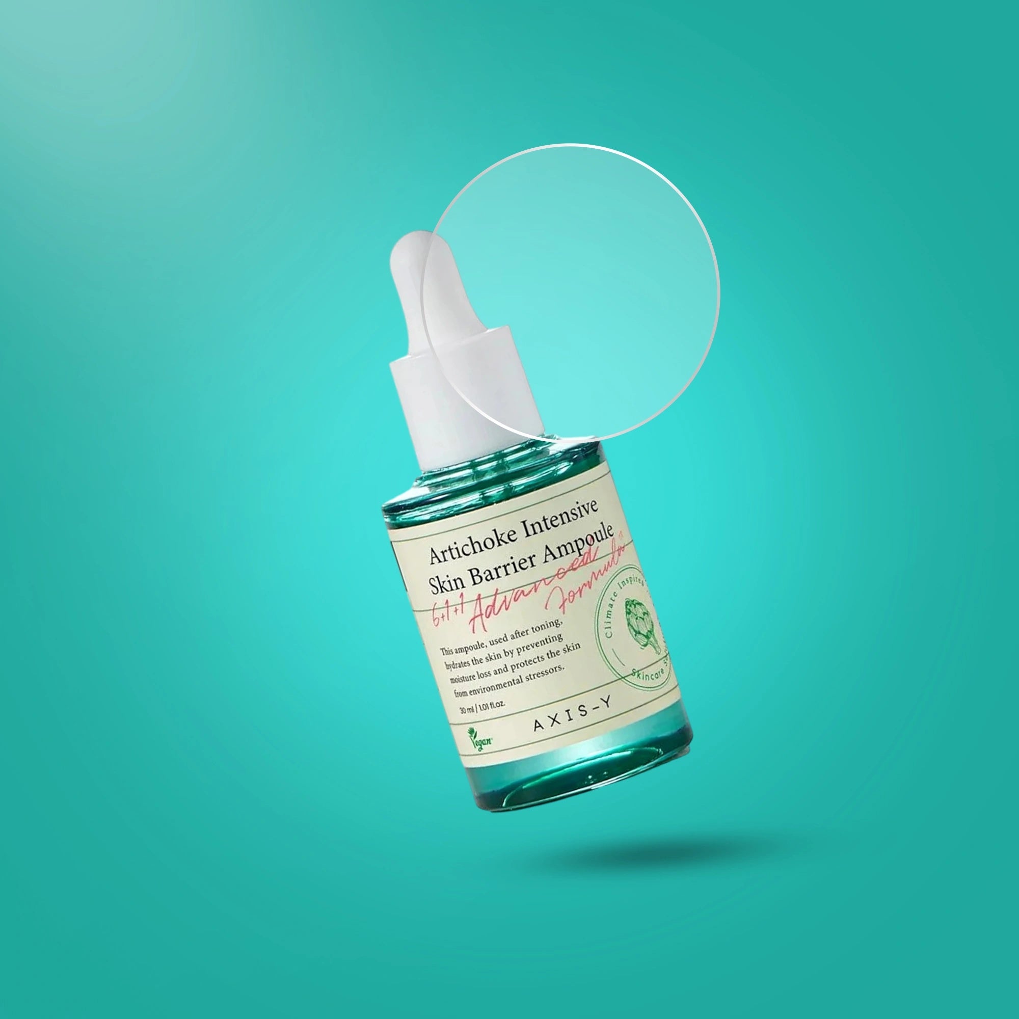 Axis-Y Artichoke Intensive Skin Barrier Ampoule – Deep Hydration and Soothing Redness Relief Face Serum 30mL