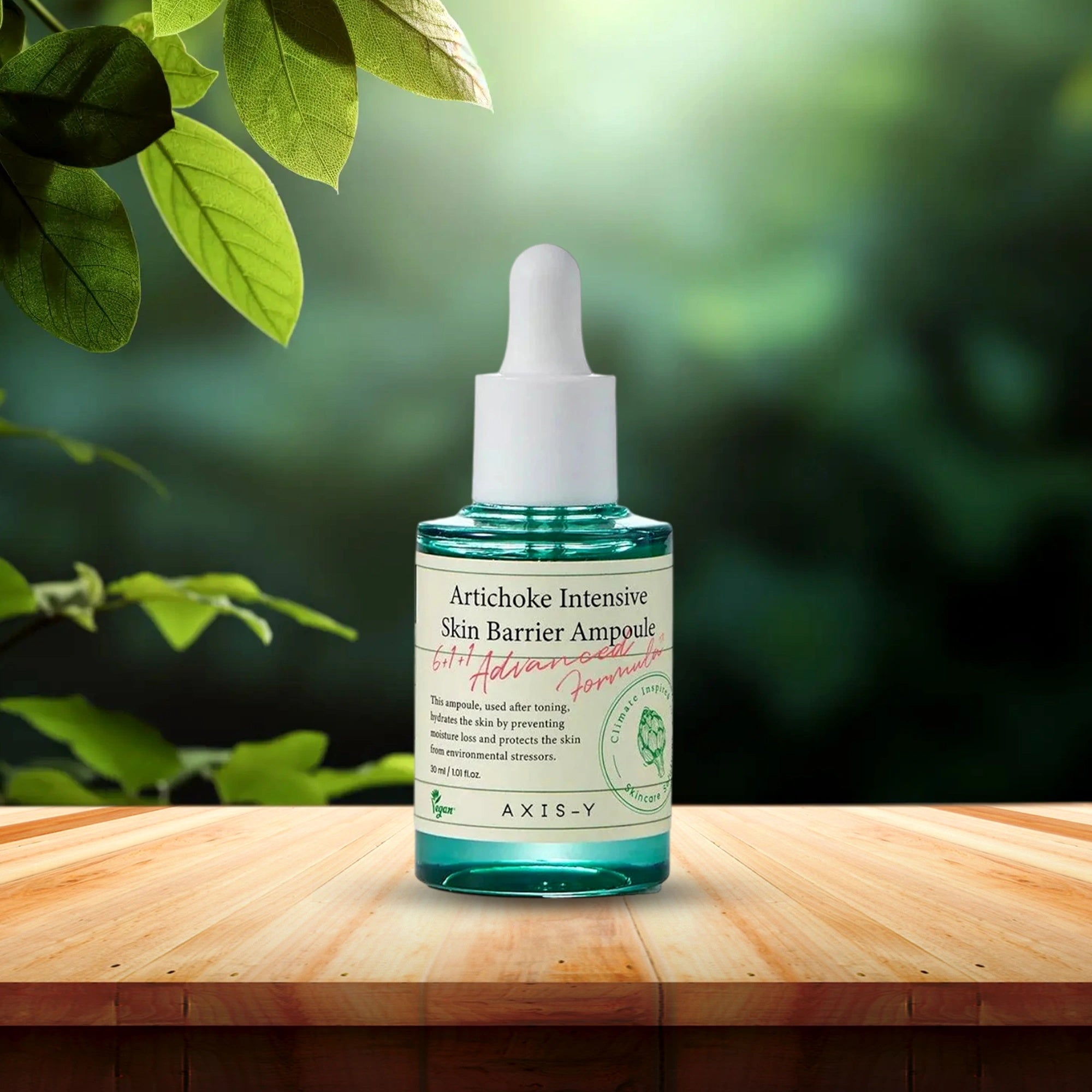 Axis-Y Artichoke Intensive Skin Barrier Ampoule – Deep Hydration and Soothing Redness Relief Face Serum 30mL