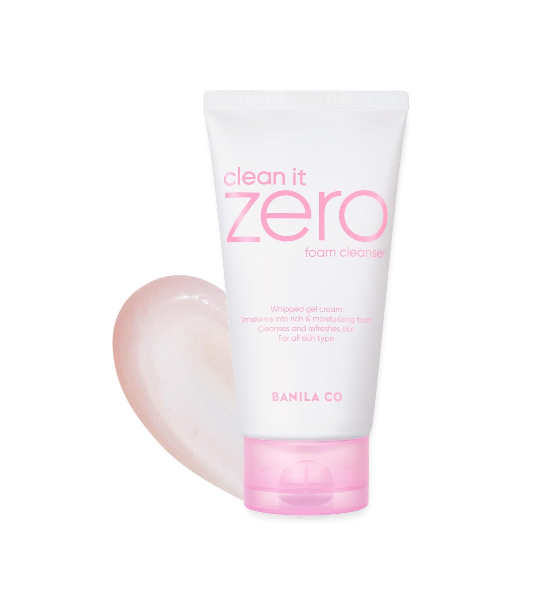 Banila Co Clean It Zero Foam Cleanser – Deep Hydrating Gentle Makeup Residue Pore Face Wash 150mL