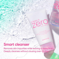 Banila Co Clean It Zero Foam Cleanser – Deep Hydrating Gentle Makeup Residue Pore Face Wash 150mL