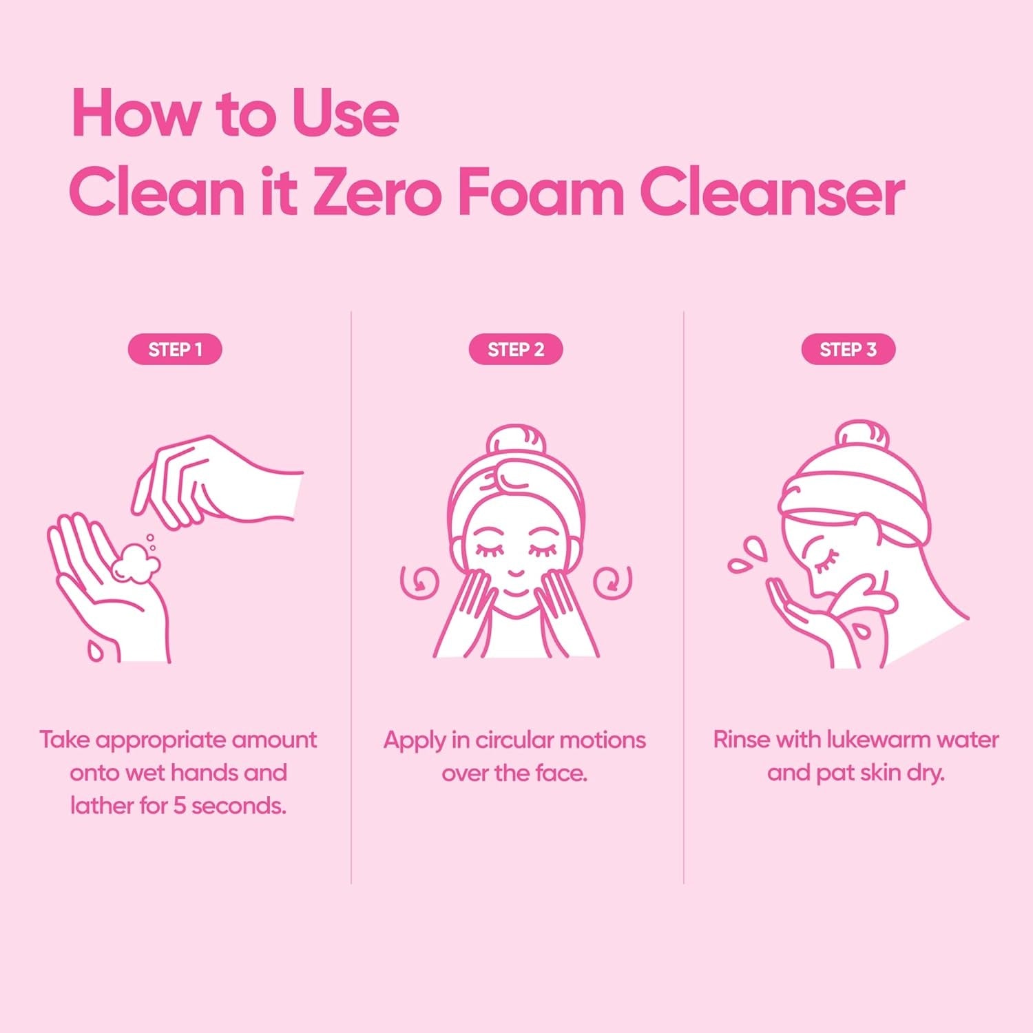 Banila Co Clean It Zero Foam Cleanser – Deep Hydrating Gentle Makeup Residue Pore Face Wash 150mL