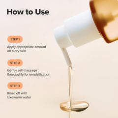 Beauty of Joseon Ginseng Cleansing Oil – Deep Pore Melting Gentle Makeup Remover Facial First Cleanser 210mL