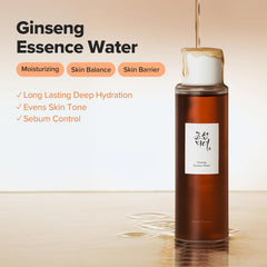 Beauty of Joseon Ginseng Essence Water – Hydrating Nourishing Refreshing Revitalizing Facial Skin Toner 150mL