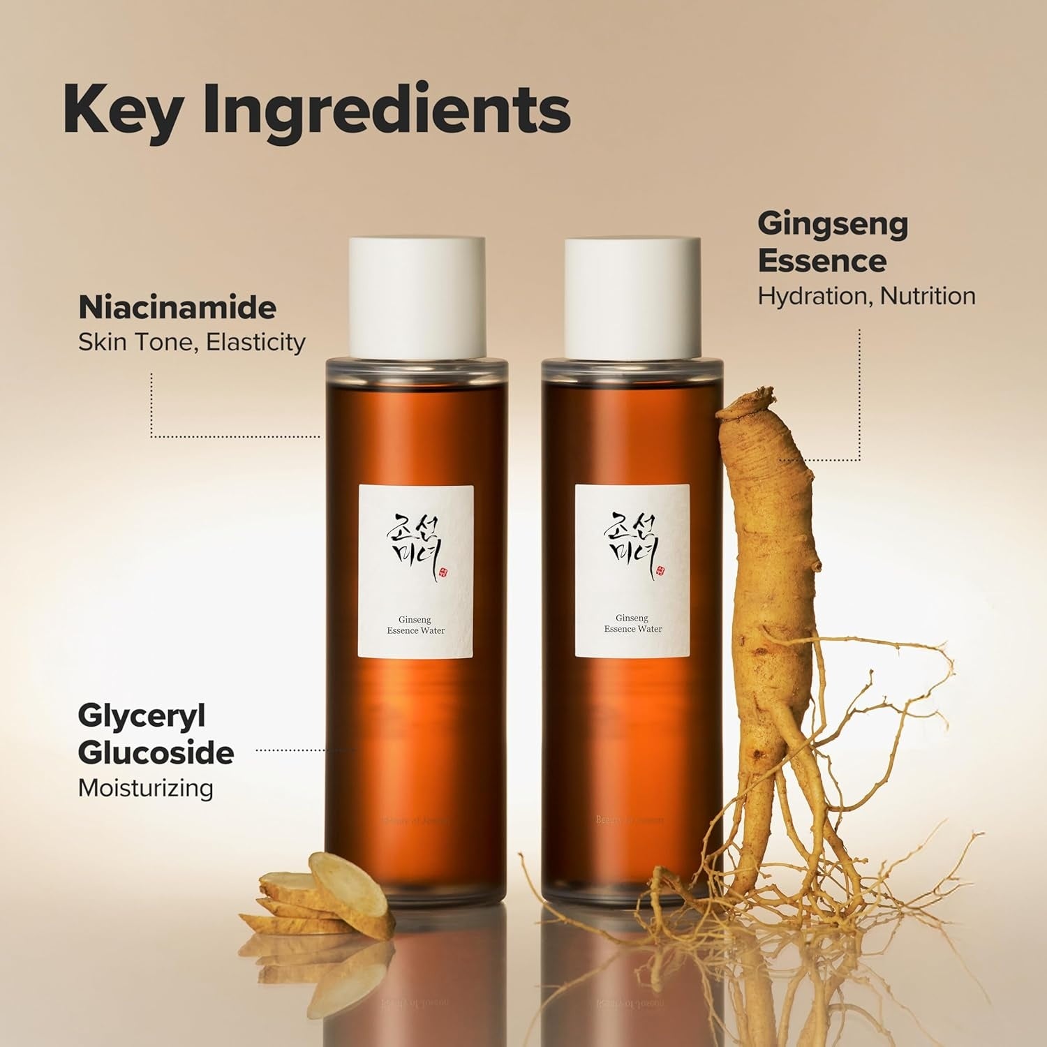 Beauty of Joseon Ginseng Essence Water – Hydrating Nourishing Refreshing Revitalizing Facial Skin Toner 150mL