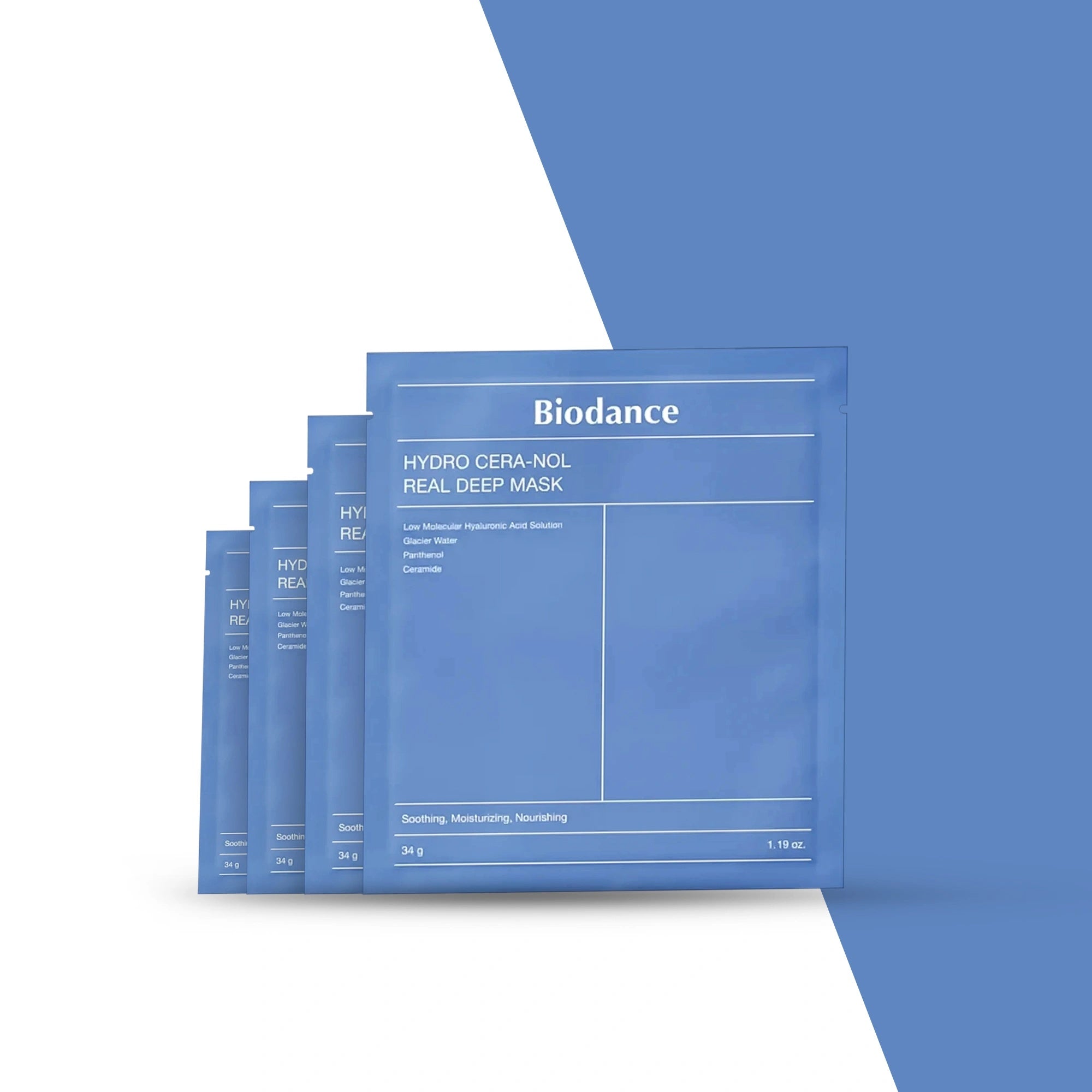Biodance Hydro Cera-nol Real Deep Mask – Soothing Hydrogel and Barrier Repairing Ceramide Sheet Mask 136g