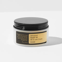 COSRX Advanced Snail 92 All in One Cream – Snail Mucin Hydrating and Repairing Facial Moisturizer 100g