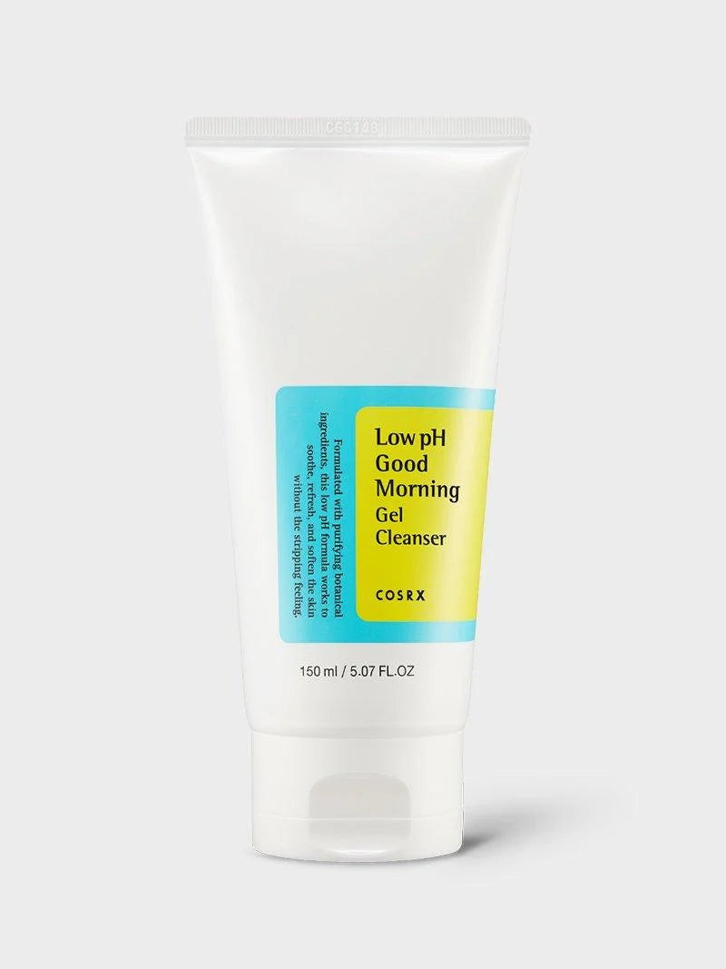 COSRX Low pH Good Morning Gel Cleanser – Gentle Hydrating and Blemish Control Facial Cleanser 150mL