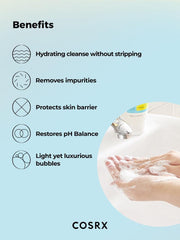 COSRX Low pH Good Morning Gel Cleanser – Gentle Hydrating and Blemish Control Facial Cleanser 150mL