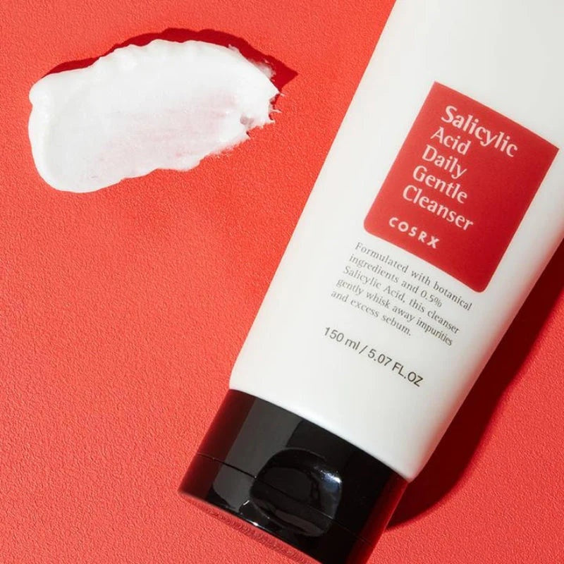 COSRX Salicylic Acid Daily Gentle Cleanser – Acne Control and Blemish Clearing Facial Wash 150mL