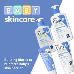 CeraVe Baby Moisturizing Lotion – Gentle Hydrating Skin Barrier Ceramide Vitamin E Sensitive Body Cream 237mL