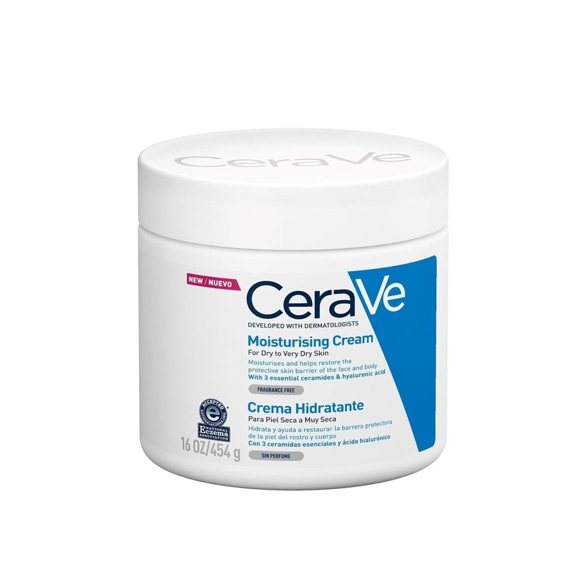 CeraVe Moisturizing Cream – Hydrating Ceramide Body Lotion for Dry to Very Dry Skin 454g