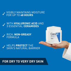 CeraVe Moisturizing Cream – Hydrating Ceramide Body Lotion for Dry to Very Dry Skin 454g