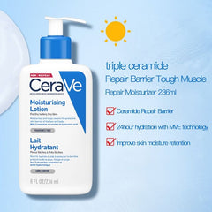 CeraVe Moisturizing Lotion Lait Hydratant – Hydrating Ceramide Body Care for Dry to Very Dry Skin 236mL