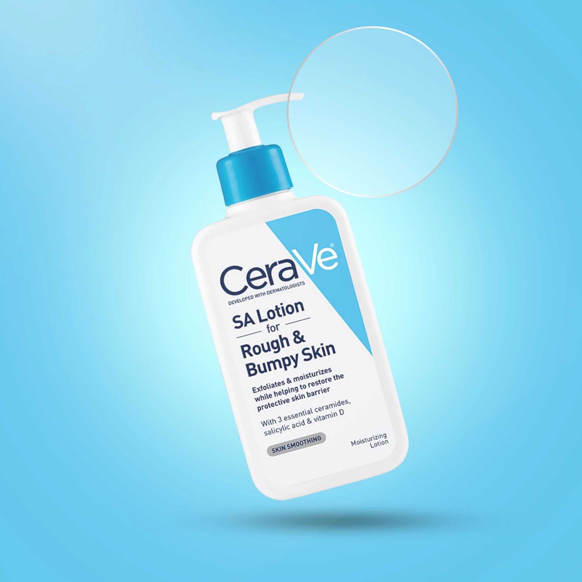CeraVe SA Lotion For Rough and Bumpy Skin – Skin Smoothing Salicylic Acid Keratosis Pilaris Body Lotion 237mL