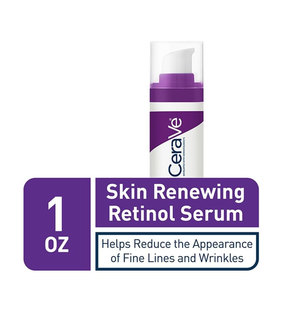 CeraVe Skin Renewing Retinol Serum – Fine Lines Wrinkles Reducing Anti Aging Encapsulated Facial Treatment 30mL