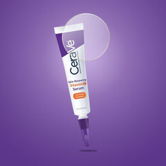 CeraVe Skin Renewing Vitamin C Serum – 10 Percent Pure Vitamin C Brightening Face Serum 30mL