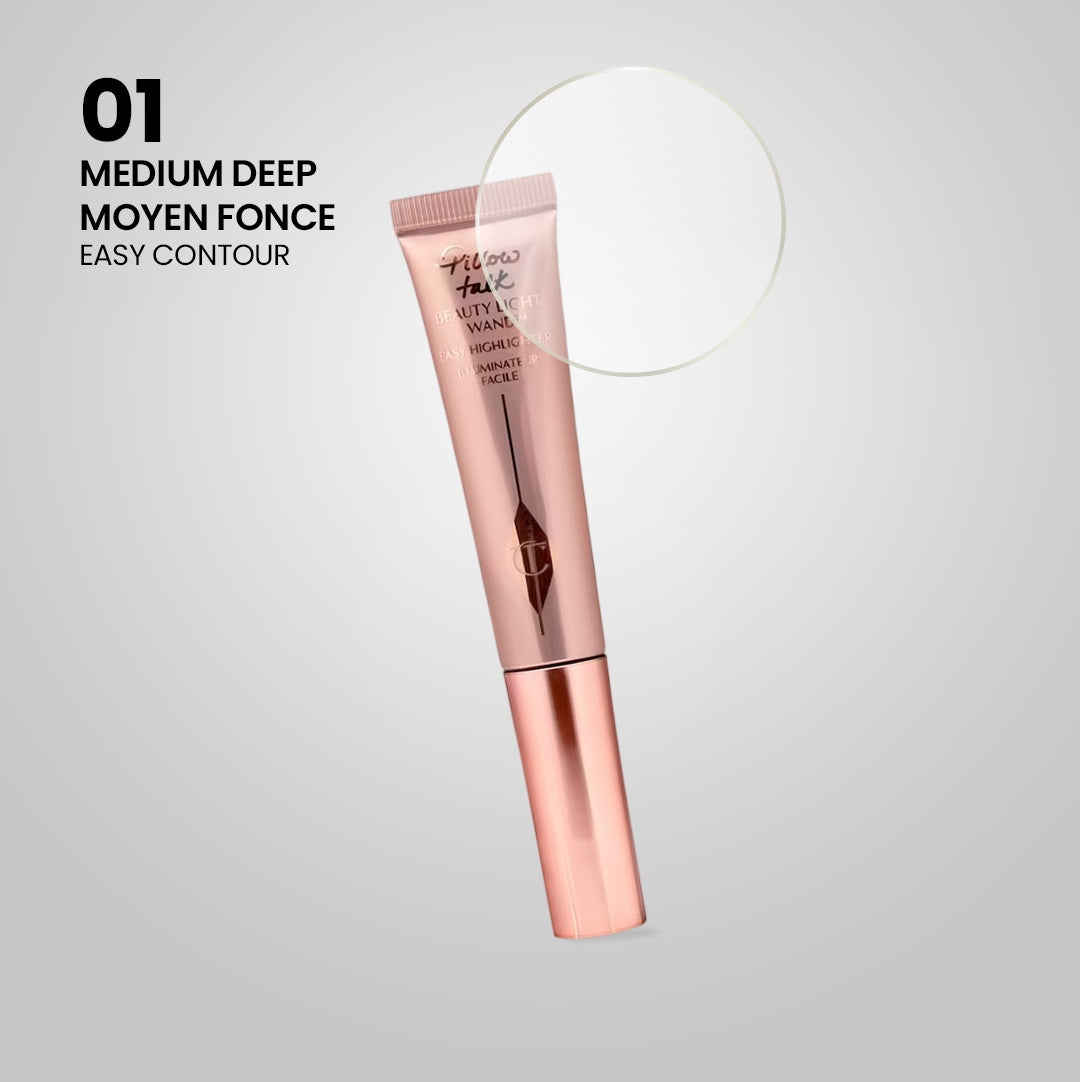 Charlotte Tilbury Hollywood Liquid Wand Collection - Blush Highlighter and Contour 12mL