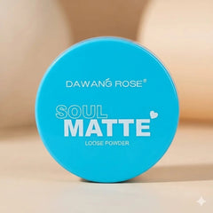 Dawang Rose Soul Matte Loose Powder – Oil Control Translucent Finishing Makeup Powder 8.5g