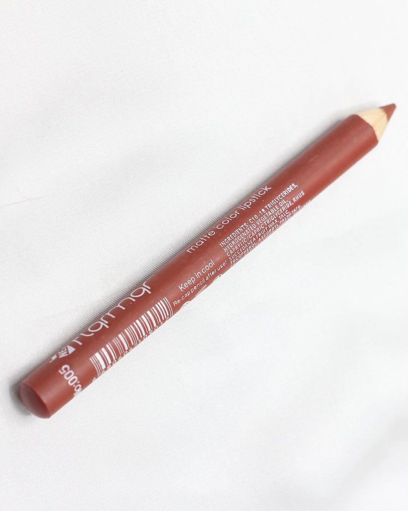 Flormar Matte Color Lipstick Pencil - Longwear Defining Lip Liner
