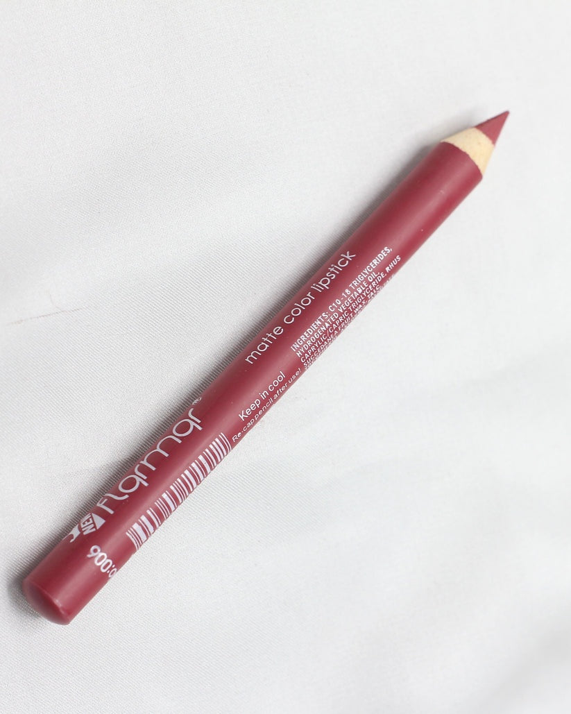 Flormar Matte Color Lipstick Pencil - Longwear Defining Lip Liner