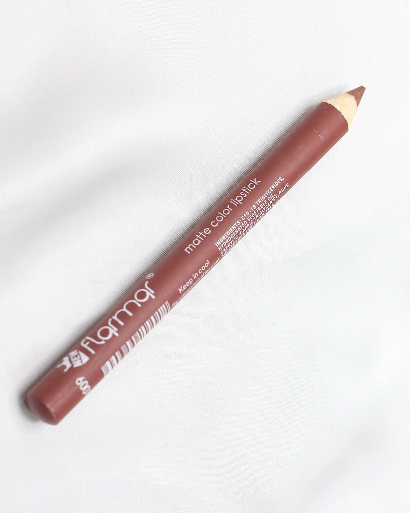 Flormar Matte Color Lipstick Pencil - Longwear Defining Lip Liner