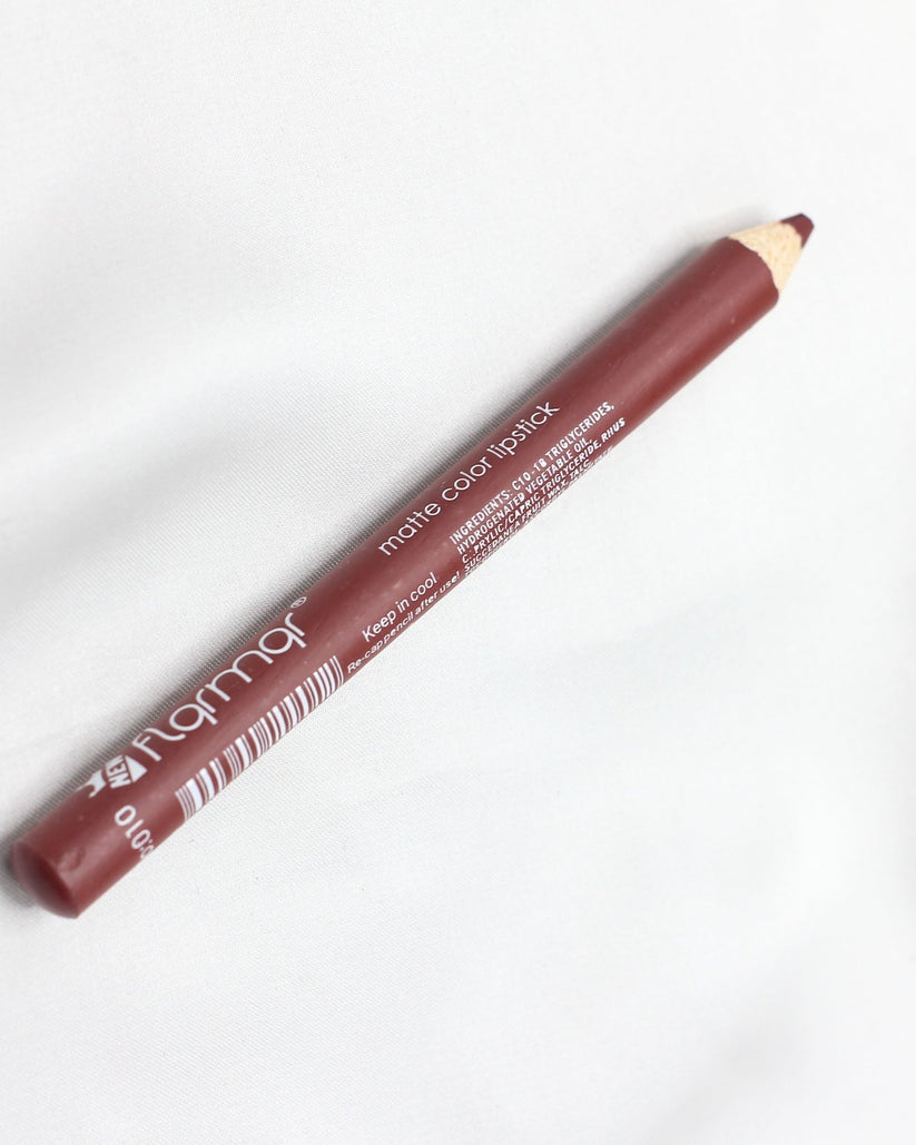 Flormar Matte Color Lipstick Pencil - Longwear Defining Lip Liner